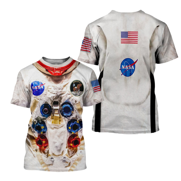 Space Suit 3D All Over Printed Shirts for Men and Women