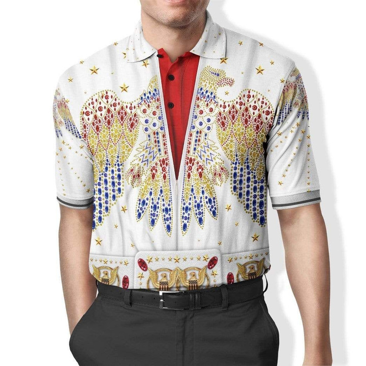 ELVIS PRESLEY Custom Polo T-Shirt Apparel