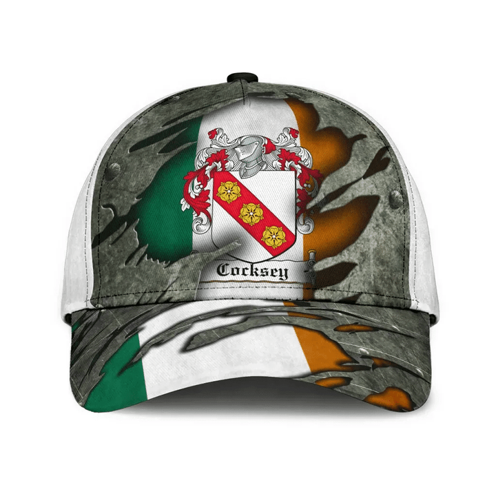 Cocksey Coat Of Arms - Irish Family Crest Classic Cap 3D