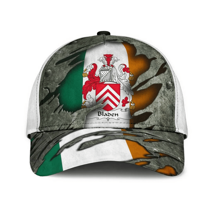 Bladen Coat Of Arms - Irish Family Crest Classic Cap 3D