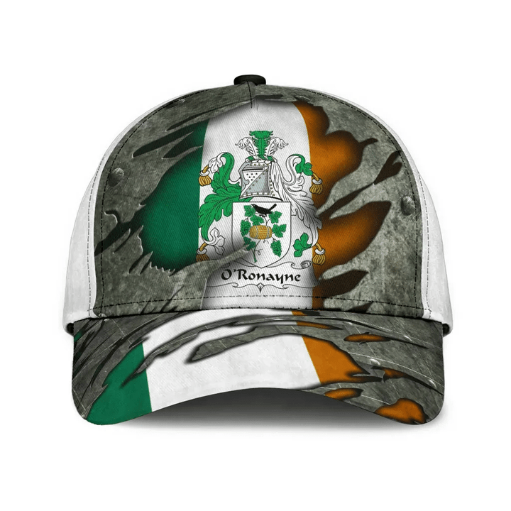 Oronayne Coat Of Arms - Irish Family Crest Classic Cap 3D
