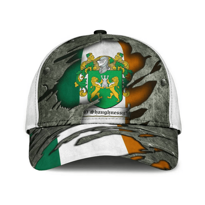 Oshaughnessy Coat Of Arms - Irish Family Crest Classic Cap 3D