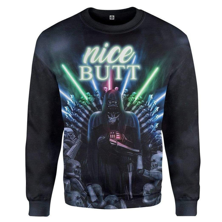 3D Nice Butt Darth Vader Custom Sweatshirt Apparel