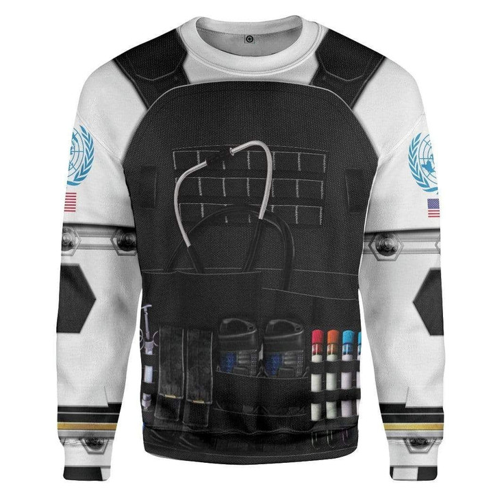 3D Response Team Suit Custom Sweatshirt Apparel