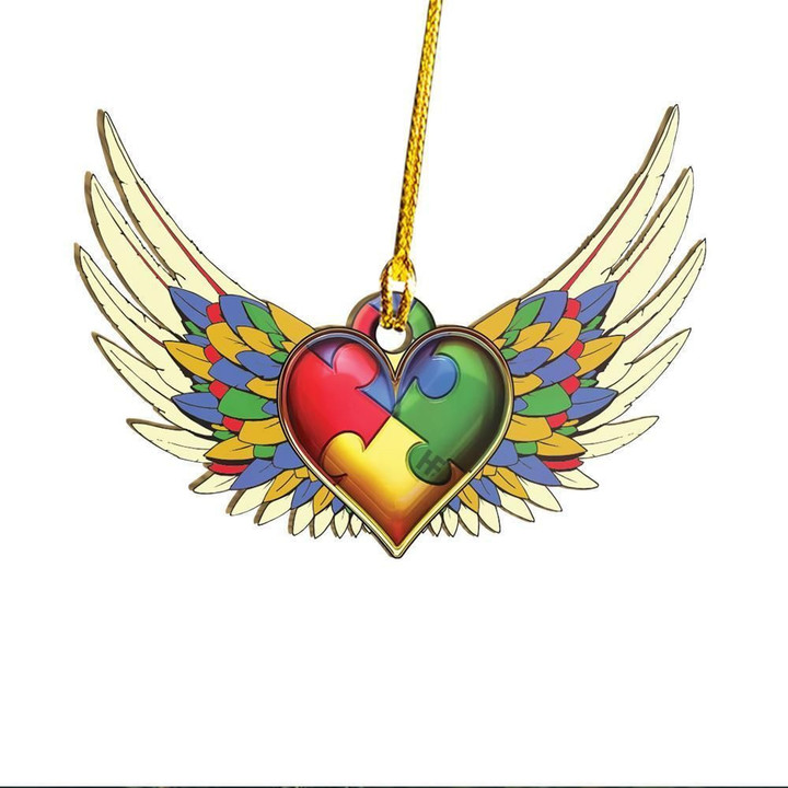 Autism Awareness The Wings Ornament