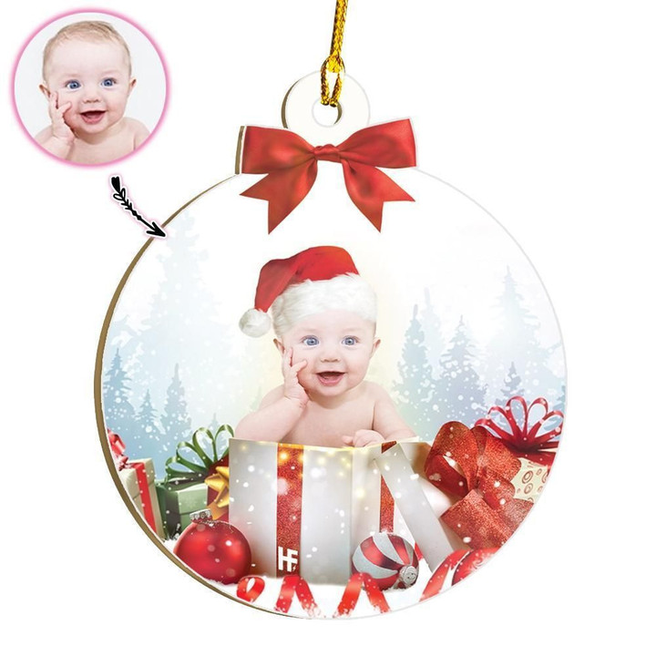 Merry Christmas My Baby Personalized Custom Ornament