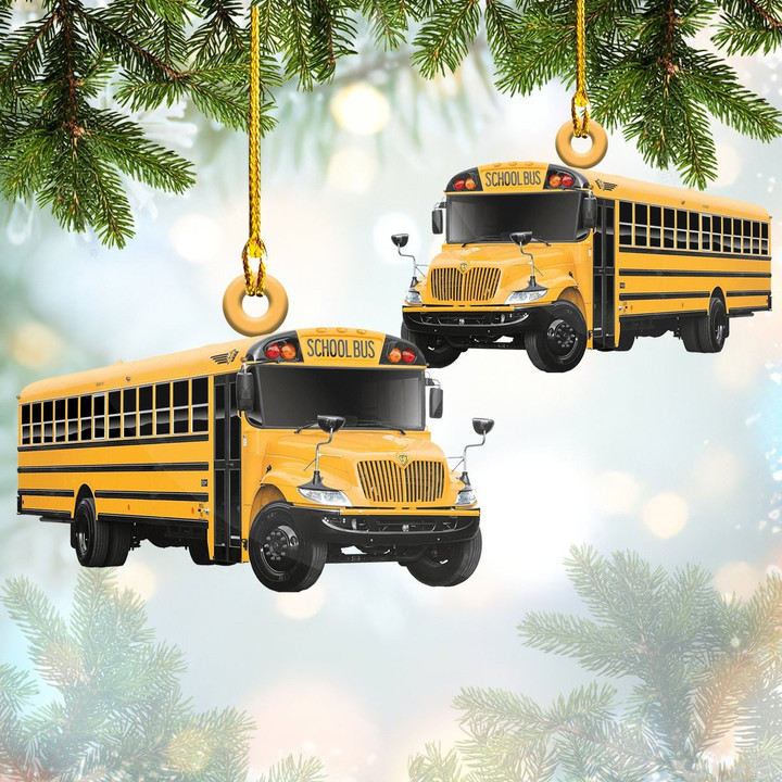 Bus Christmas Ornament