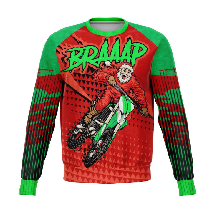 Braaap Ugly Christmas Sweater 3D Printed Best Gift For Xmas Adult | US5617