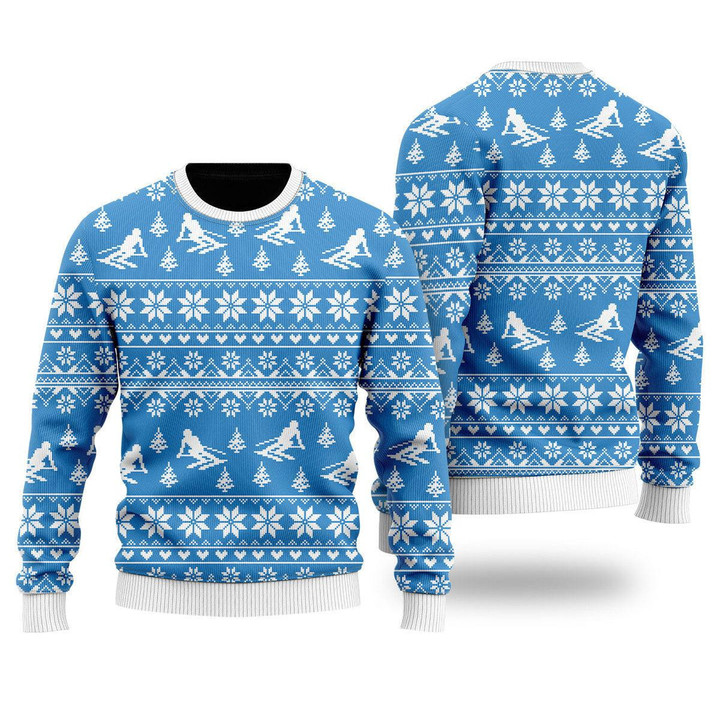 Xmas Sleigh It Ugly Christmas Sweater 3D Printed Best Gift For Xmas UH2014