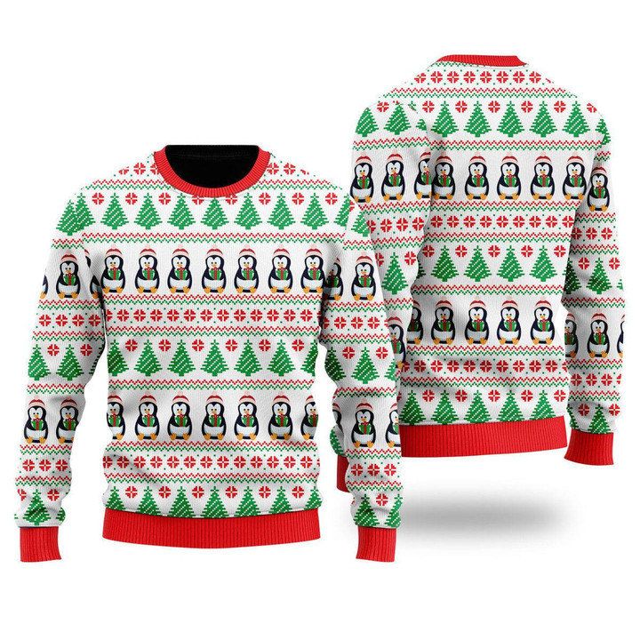 Merry TreeMas Penguins Ugly Christmas Sweater 3D Printed Best Gift For Xmas UH2068