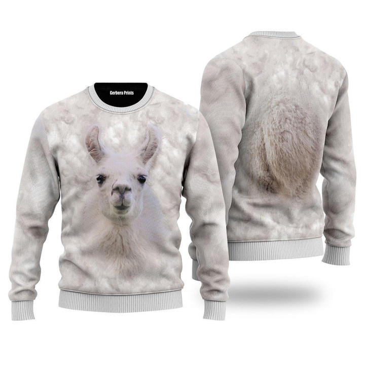 Llama Ugly Christmas Sweater 3D Printed Best Gift For Xmas UH2209
