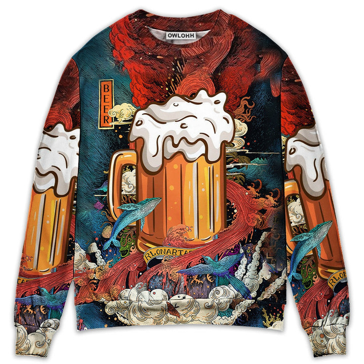 Beer Favorite Amazing Style - Sweater - Ugly Christmas Sweaters