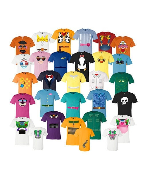 Toy Costume Inspired Tee - Halloween Cosplay Toys Costumes For Cruises, Family Trip and Group Event Story & More!
