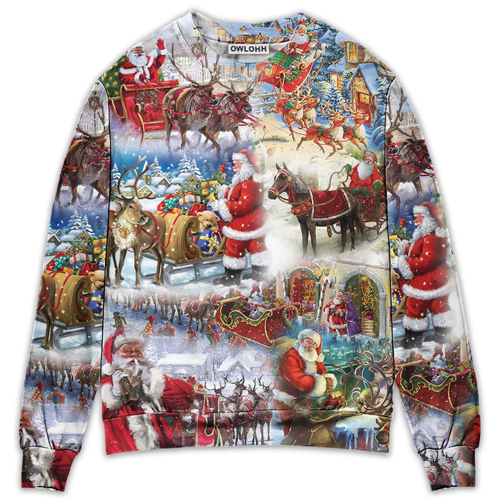 Christmas Believe In The Magic Of Christmas - Sweater - Ugly Christmas Sweaters
