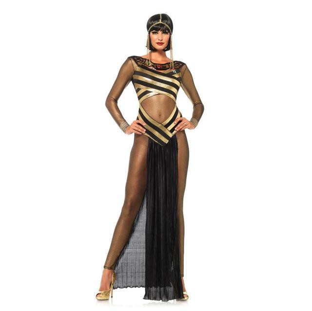 Ancient Egyptian Goddess Adult Women Cosplay Party Costume Halloween Sexy Cleopatra Princess Gothic Sexy Suit