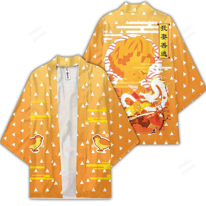 Zenitsu Kimono Anime DS Otaku Merch Clothes