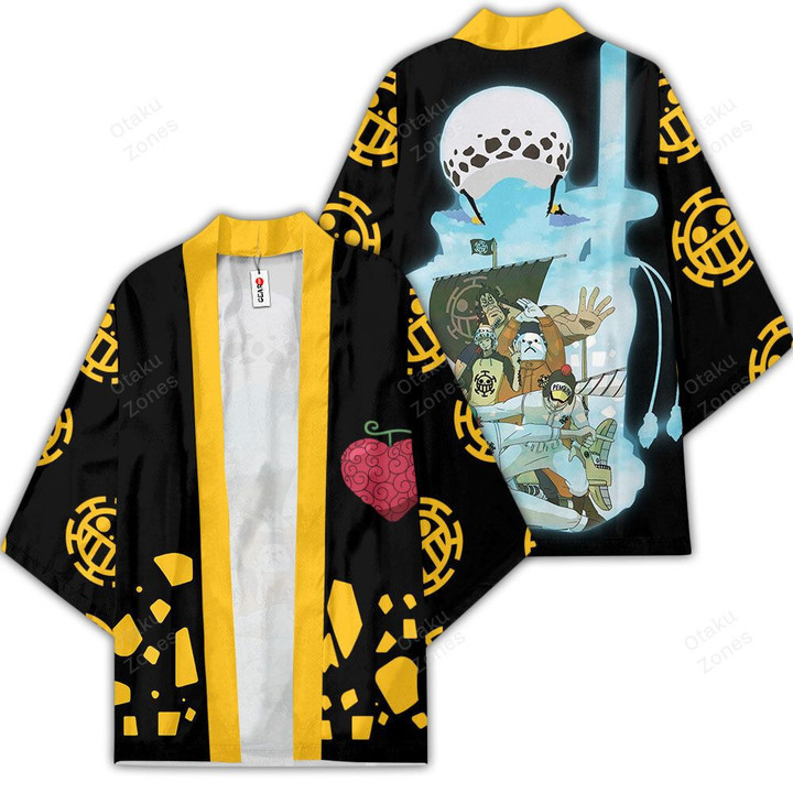 Law Heart Pirates Kimono Anime OP Merch Clothes