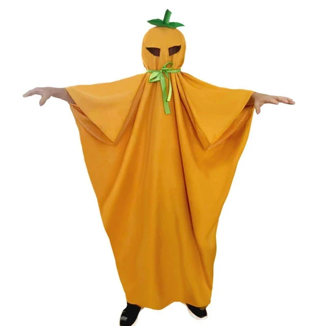 Kids Adult Halloween Cosplay Costume Uniform Horror Ghost Pumpkin Costume Carnival Party Stage Performance Suit Costume Prop
