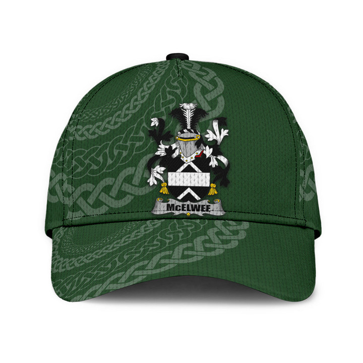 Mcelwee Coat Of Arms - Irish Family Crest St Patrick's Day Classic Cap