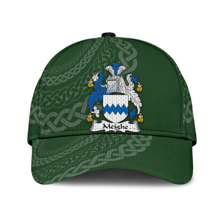 Meighe Coat Of Arms - Irish Family Crest St Patrick's Day Classic Cap