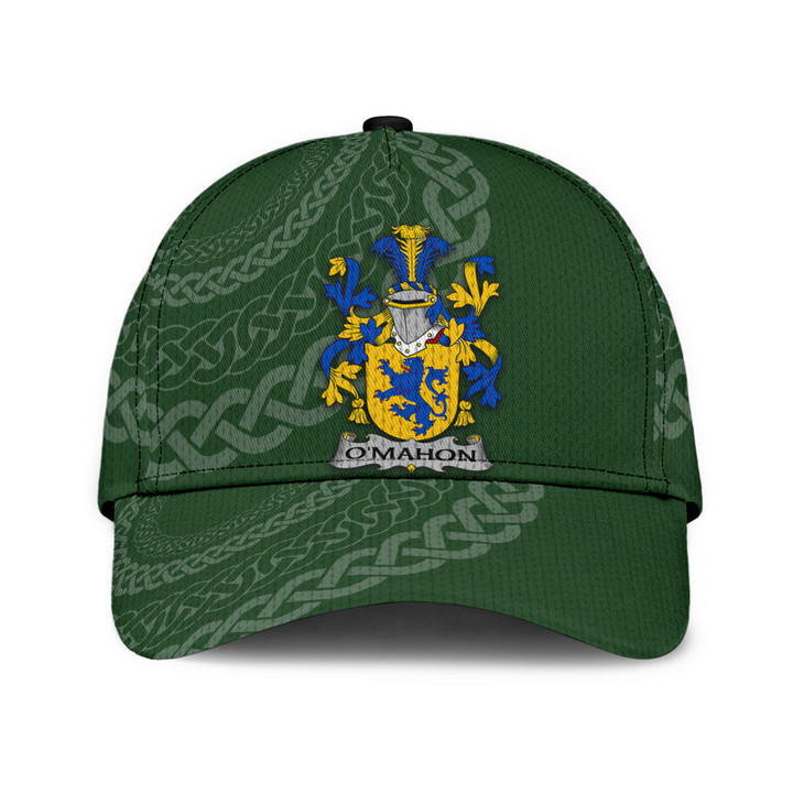 Omahon Coat Of Arms - Irish Family Crest St Patrick's Day Classic Cap
