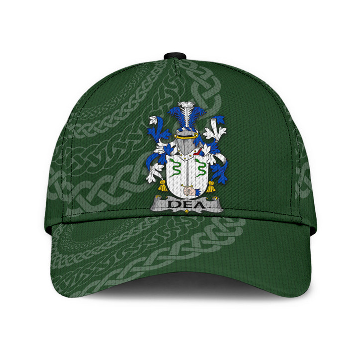 Dea Coat Of Arms - Irish Family Crest St Patrick's Day Classic Cap
