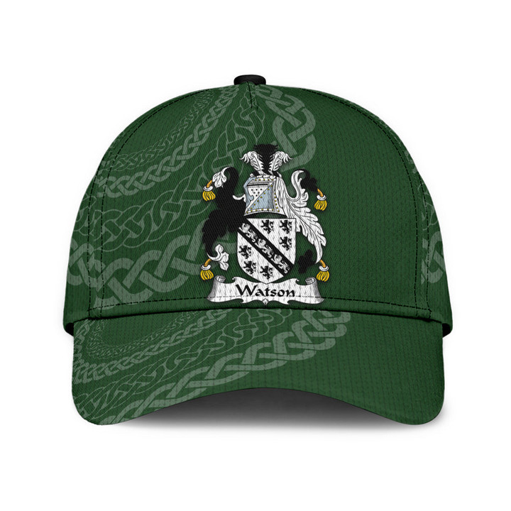 Watson Coat Of Arms - Irish Family Crest St Patrick's Day Classic Cap