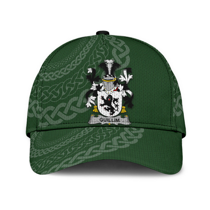 Guillim Coat Of Arms - Irish Family Crest St Patrick's Day Classic Cap