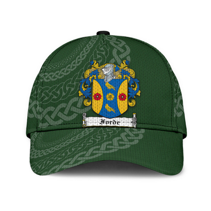 Forde Coat Of Arms - Irish Family Crest St Patrick's Day Classic Cap