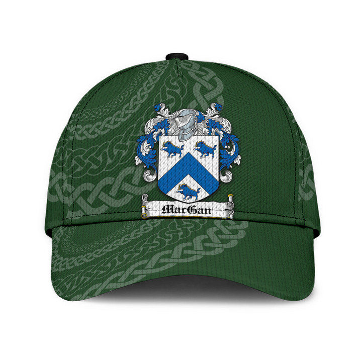 Macgan Coat Of Arms - Irish Family Crest St Patrick's Day Classic Cap