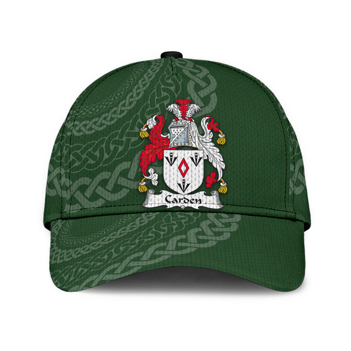 Carden Coat Of Arms - Irish Family Crest St Patrick's Day Classic Cap