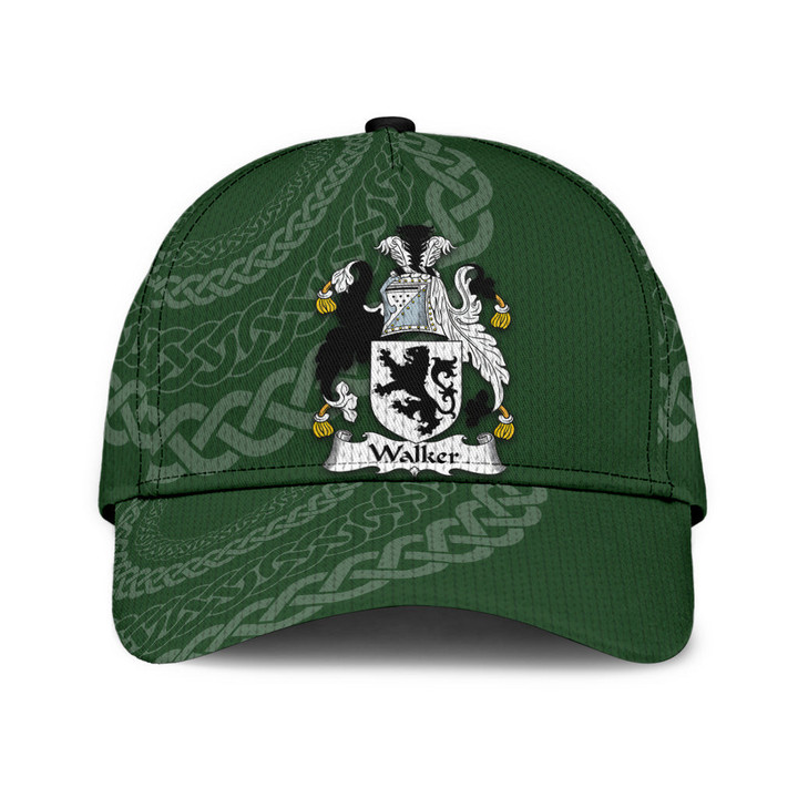 Walker Coat Of Arms II Irisharms - Irish Family Crest St Patrick's Day Classic Cap