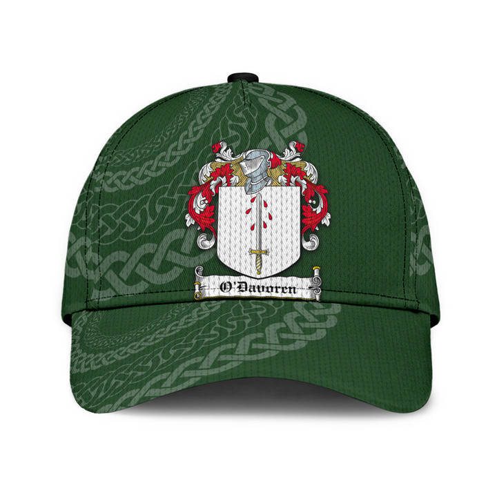 Odavoren Coat Of Arms - Irish Family Crest St Patrick's Day Classic Cap