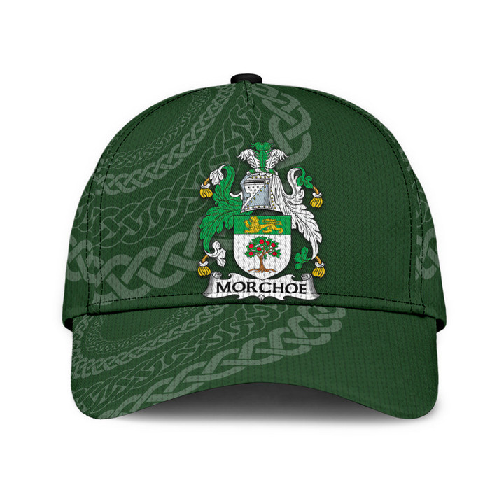 Morchoe Coat Of Arms - Irish Family Crest St Patrick's Day Classic Cap