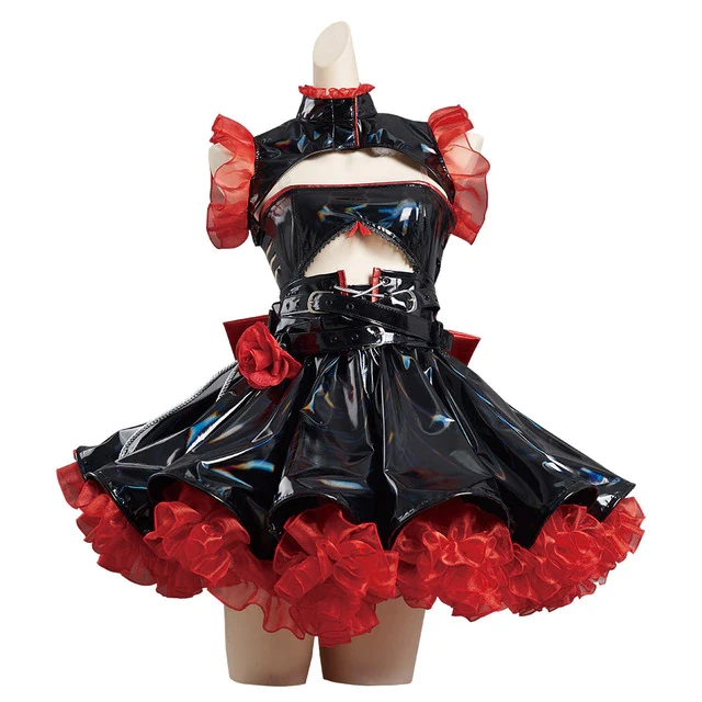 Azur Lane Prinz Adalbert Maid Dress Cosplay Costume Outfits Halloween Carnival Suit