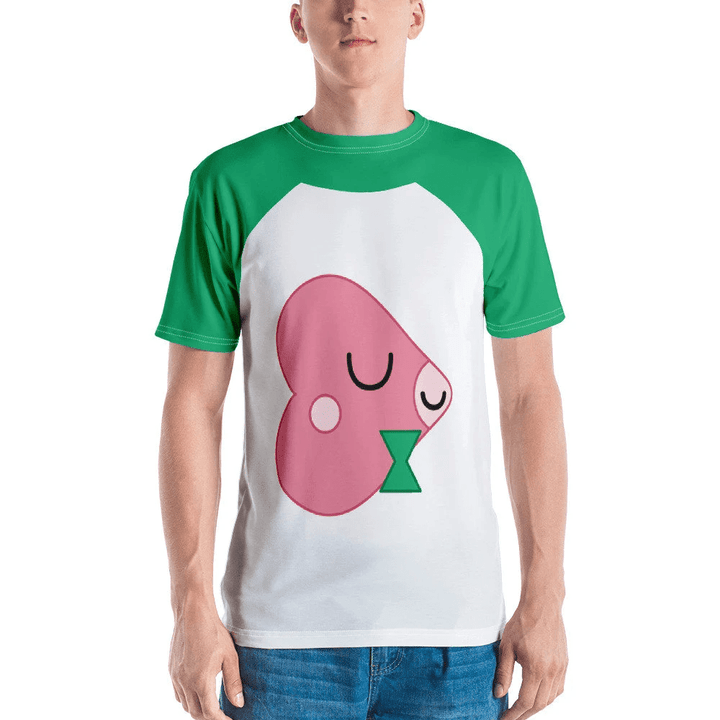 Young Couple � Omega Ruby / Alpha Sapphire Men�s T-Shirt Green