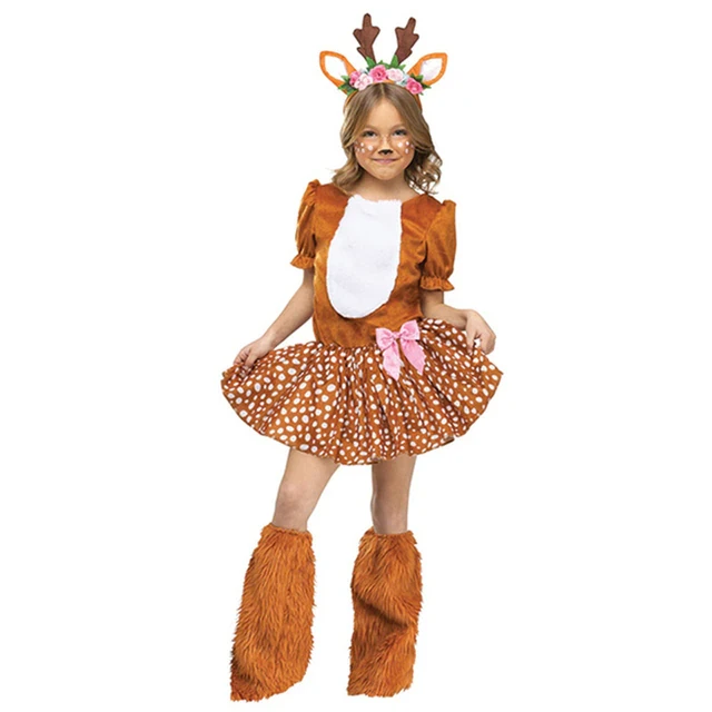 Oh Deer! Child Costume Princess Paradise Girl's Doe The Deer Costume Fancy Dress Halloween Costume
