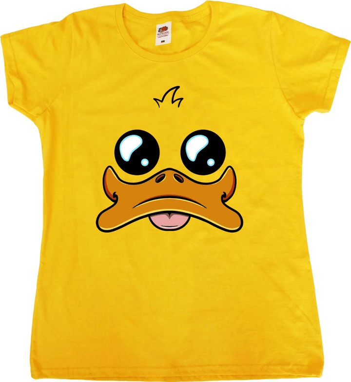 Rubber Duck Funny New Cartoon Style Female Fit Womens Funny T-Shirt
