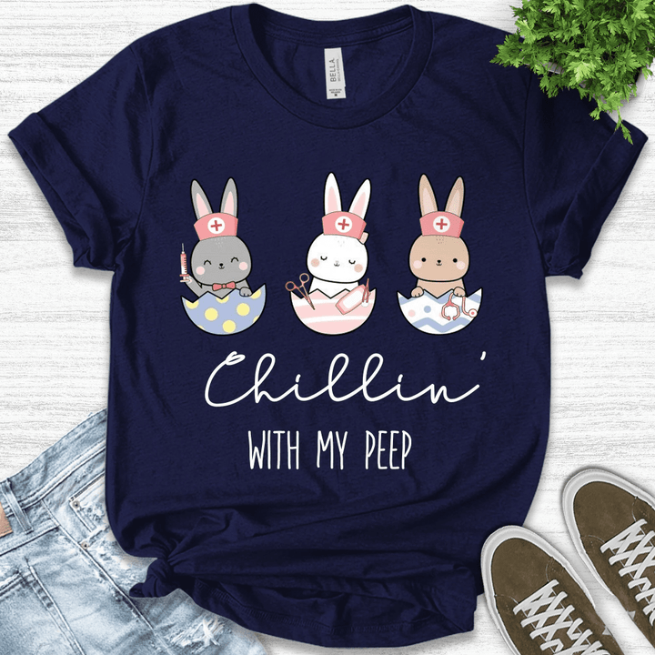Easter Bunny Nurse,Easter Nurse Shirt,Cute Nursing School Shirt,Funny Easter Shirt,Nursing School,Gift For Easter,Womens Easter B-07022317