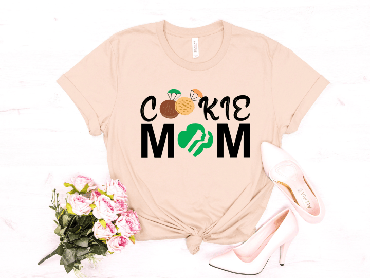 Girl Scout Cookie Mom Shirt, Girl Scout Mom Shirt, Girls Cookie Sales Troop Shirt, Scout Cookie Shirt, Cookie Booth Shirt, Cookie Boss Tee
