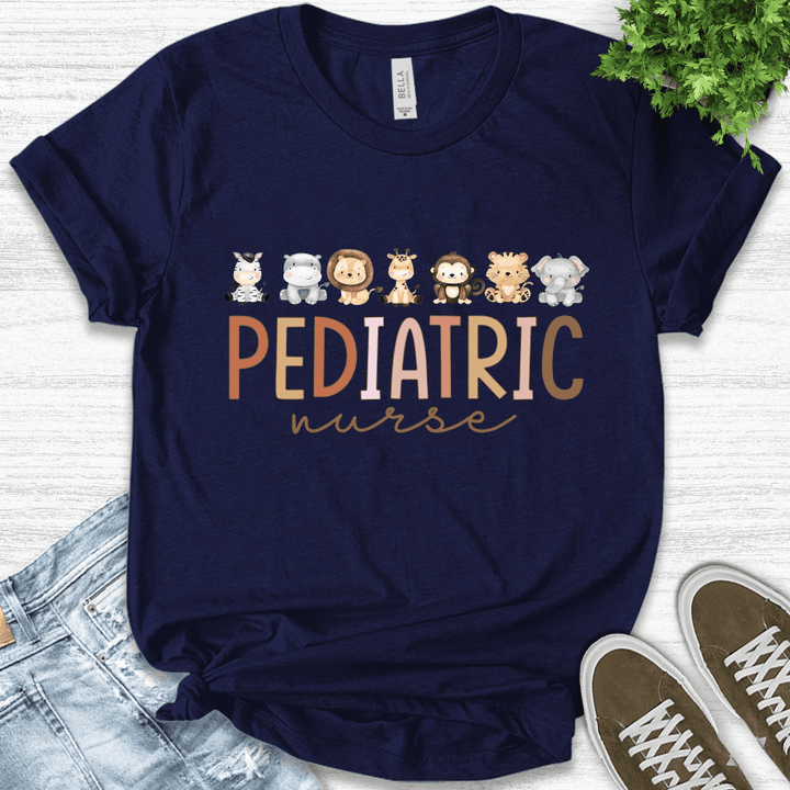 Retro Pediatric Nurse Shirt, Pediatric Nurse Shirt, Pediatric Nurse Gift, Nurse Appreciation Gift, Peds Nurse Shirt B-07022318