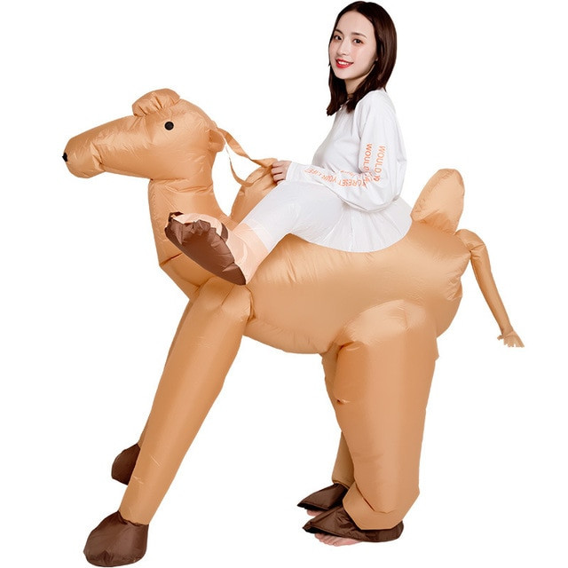 Simbok Camel Inflatable Costume Pants Adult Funny Cartoon Mannequin Clothing Walking Animal Rides Atmosphere Props Desert