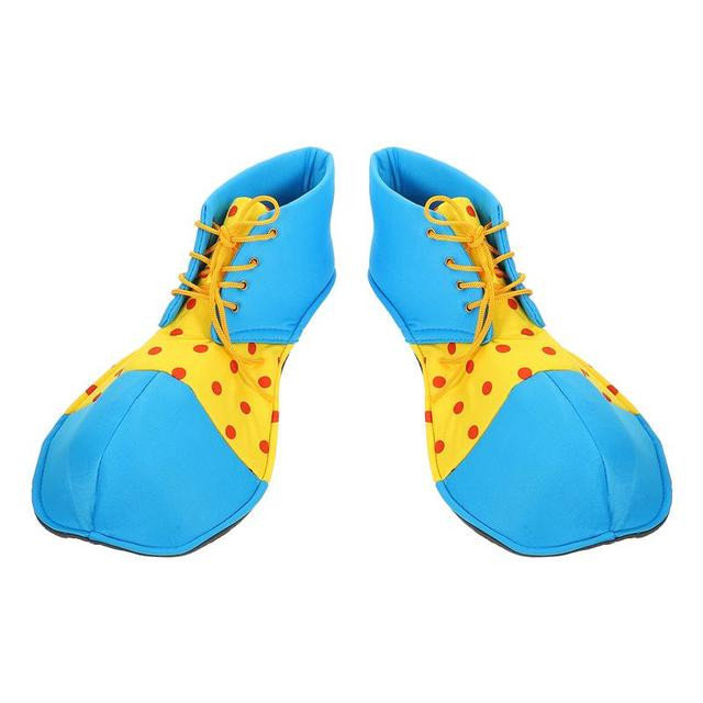 Clown Shoes Costume Halloween Red Adult Yellow Circus Play Role Masquerade Costumes Carnival Men Cosplay Big Partywomen Scary