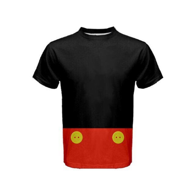 Adult Mickey T-Shirt - Mickey Top - Disney Birthday Costume - Mickey Shirt - Mickey Shirt - disney bound Mickey