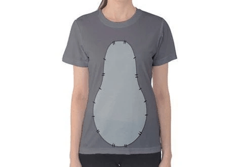 Woman Eeyore T-shirt - Adult Eeyore Costume - Winnie the Pooh