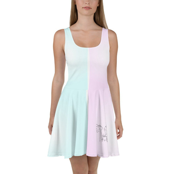 Can't Crush A Soul Here - Skater Dress
