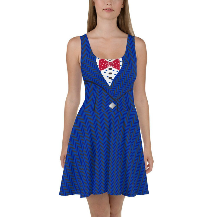 New Practically Perfect Running Costume Skater Dress