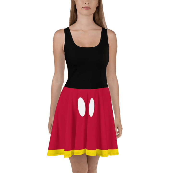 The Magical Mouse Running Costume Skater Dress