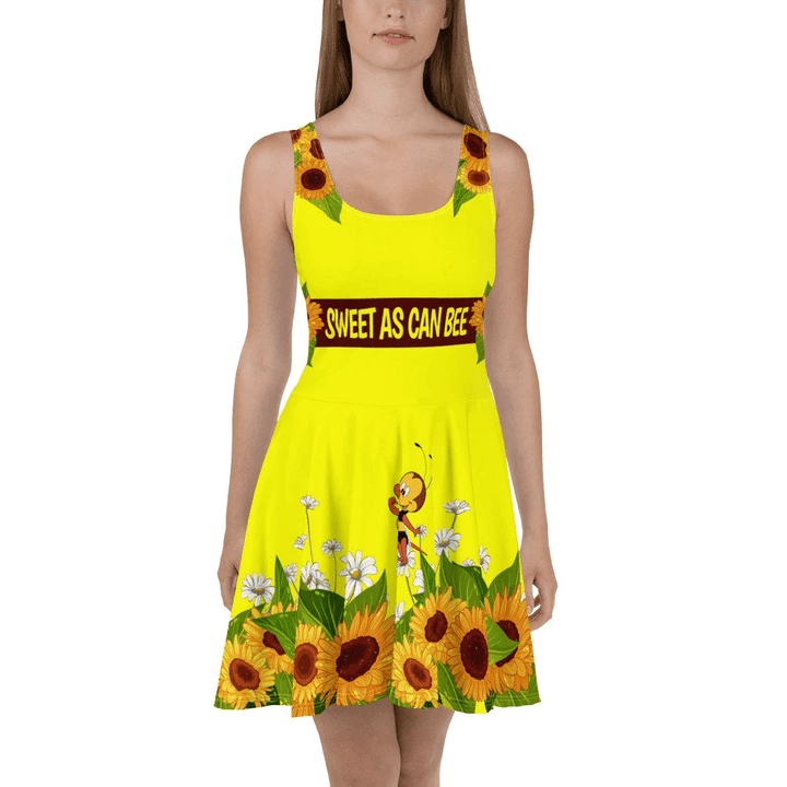 As Sweet As Can Bee - Skater Dress