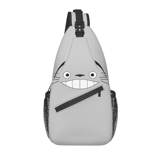 Cool My Neighbor Totoro Sling Crossbody Backpack Men Anime Manga Studio Ghibli Shoulder Chest Bags for Traveling